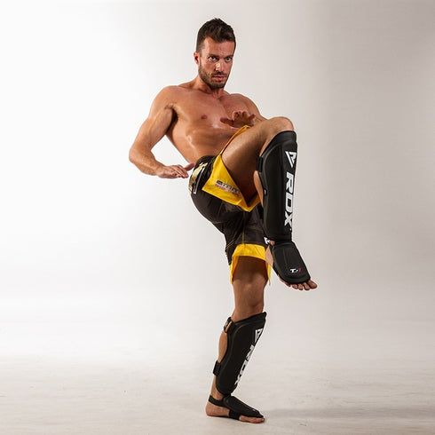 RDX T1 LEATHER SHIN INSTEP GUARDS-2